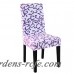 Envío libre 1 unid ajuste seguro suave estiramiento spandex patrón cubiertas de la silla para la silla de la cocina housse de chaise corto comedor cubierta de la silla ali-84088871